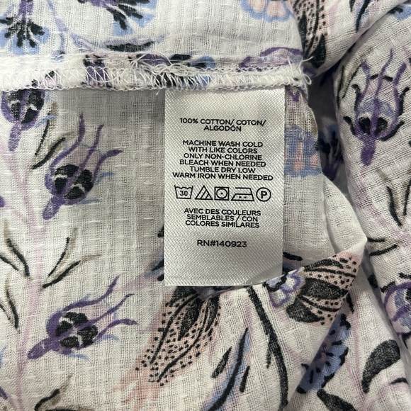Loft light weight floral top, nwt - Picture 5 of 5